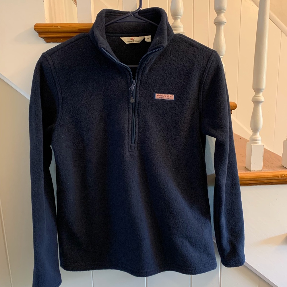 NWOT Vineyard Vines 1/4 zip Fleece - Navy